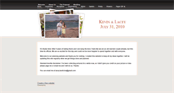 Desktop Screenshot of kevinandlacey.weebly.com