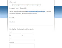 Tablet Screenshot of indigoangels5.weebly.com
