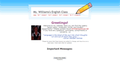 Desktop Screenshot of mswilliams.weebly.com