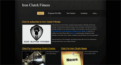 Desktop Screenshot of ironclutchfitness.weebly.com