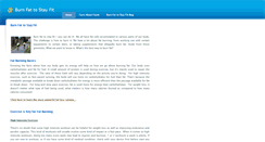Desktop Screenshot of burnfattostayfit.weebly.com