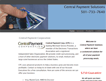Tablet Screenshot of centralpayment.weebly.com