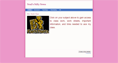 Desktop Screenshot of nealsclass.weebly.com