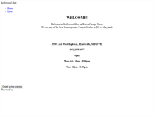Tablet Screenshot of hollywoodshot.weebly.com