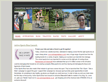 Tablet Screenshot of christinebertram.weebly.com