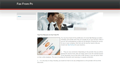 Desktop Screenshot of faxfrompc01.weebly.com