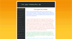 Desktop Screenshot of aaleachphysicaleducation.weebly.com