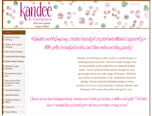 Tablet Screenshot of kandeeandkompany.weebly.com