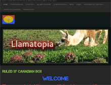 Tablet Screenshot of llamatopia.weebly.com