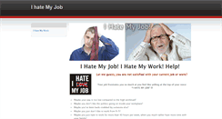 Desktop Screenshot of hatemyjobs.weebly.com