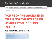 Tablet Screenshot of mrjenks.weebly.com