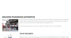 Desktop Screenshot of burkmarautomotive.weebly.com