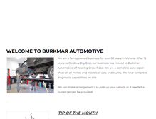 Tablet Screenshot of burkmarautomotive.weebly.com