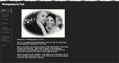 Desktop Screenshot of photographybytoni.weebly.com