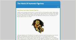 Desktop Screenshot of hummelsfigurines.weebly.com