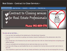 Tablet Screenshot of contract2closeplus.weebly.com