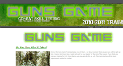 Desktop Screenshot of gunsgame.weebly.com