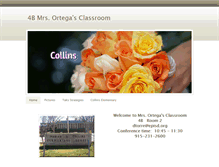 Tablet Screenshot of collins4b.weebly.com