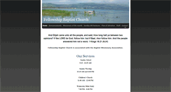 Desktop Screenshot of fellowshipbaptistchurch.weebly.com