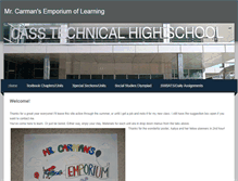 Tablet Screenshot of mrcarmanslearningzone.weebly.com