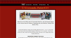 Desktop Screenshot of crossroadspokemon.weebly.com