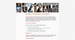 Desktop Screenshot of introtofilmstudies.weebly.com