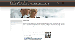 Desktop Screenshot of investigadoresenderecho.weebly.com