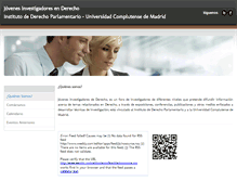 Tablet Screenshot of investigadoresenderecho.weebly.com