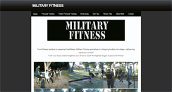 Desktop Screenshot of militaryfitness.weebly.com