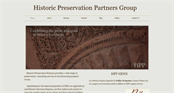 Desktop Screenshot of historicpreservationpartners.weebly.com