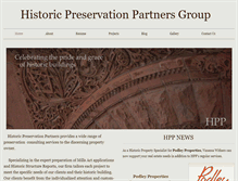 Tablet Screenshot of historicpreservationpartners.weebly.com