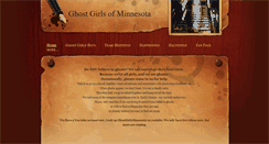 Desktop Screenshot of ghostgirlsofmn.weebly.com