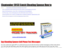 Tablet Screenshot of howto-catch-cheating-spouse.weebly.com