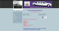 Desktop Screenshot of crownlimousines.weebly.com