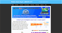 Desktop Screenshot of mobilegeeksrepair.weebly.com