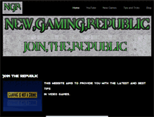 Tablet Screenshot of newgamingrepublic.weebly.com