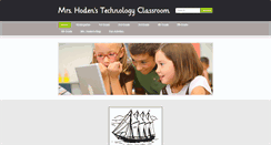 Desktop Screenshot of mrshodenstechnologyclassroom.weebly.com