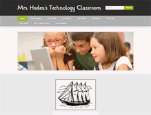 Tablet Screenshot of mrshodenstechnologyclassroom.weebly.com