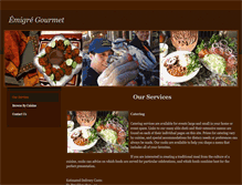 Tablet Screenshot of emigregourmet.weebly.com