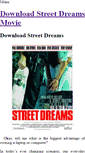 Mobile Screenshot of download-street-dreams.weebly.com