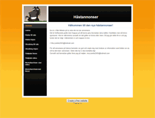 Tablet Screenshot of hastannonser.weebly.com