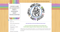 Desktop Screenshot of momsclublcwd.weebly.com