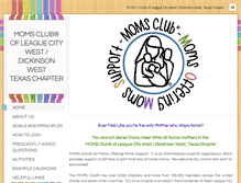 Tablet Screenshot of momsclublcwd.weebly.com