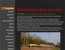 Tablet Screenshot of bobfostersrailgallery.weebly.com