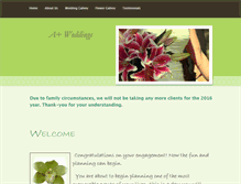 Tablet Screenshot of apluswedding.weebly.com
