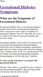 Mobile Screenshot of gestationaldiabetessymptoms.weebly.com