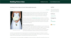 Desktop Screenshot of aboutweddingpictureideas.weebly.com