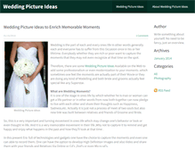 Tablet Screenshot of aboutweddingpictureideas.weebly.com