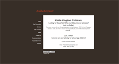 Desktop Screenshot of kiddiekingdom.weebly.com