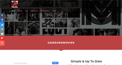 Desktop Screenshot of gameandmovies.weebly.com